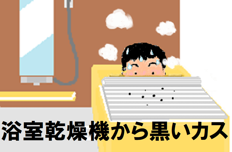 体験談 浴室乾燥機から黒いカスが降ったから自分で掃除してみた 都会から田舎へ移住 ゆったり副業生活